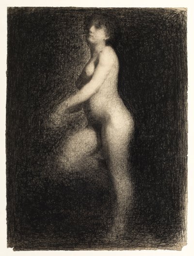 Nudo femminile, c.1879-81 da Georges Pierre Seurat