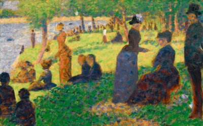 La Grande Jatte da Georges Seurat