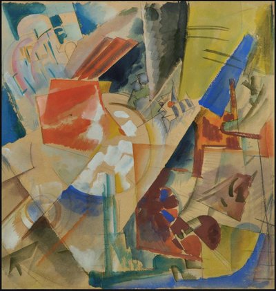 Composizione costruttiva, 1919 da Georgy Alexandrovich Echeistov