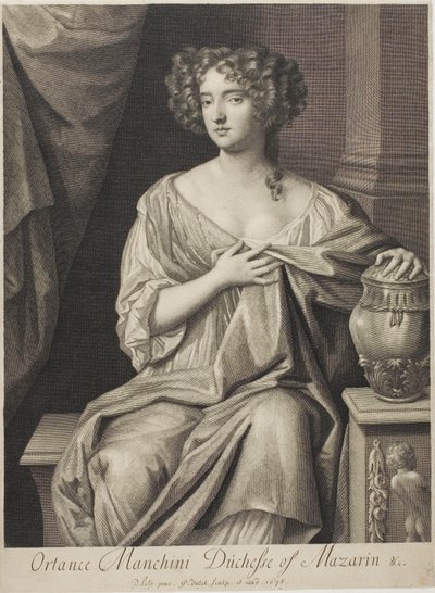 Ortensia Mancini, Duchessa di Mazarin da Gerard Valck