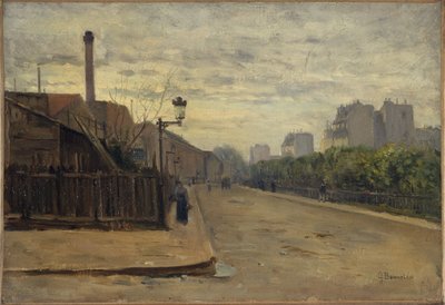 Rue Auguste-Cain, circa 1900 da Germain Eugene Bonneton