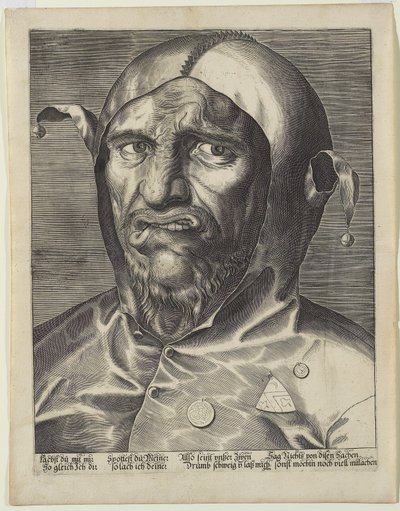 Grande testa di un giullare, c.1600 da German School