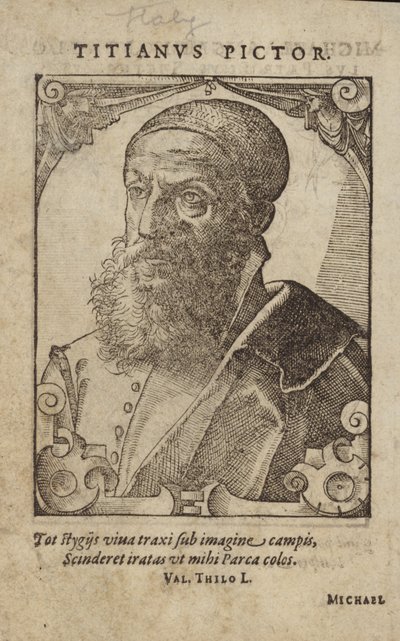 Ritratto di Tiziano da German School