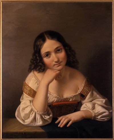 Ritratto di una giovane donna, 1801-1900 da German School