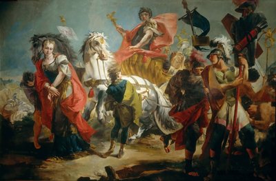 Il trionfo di Aureliano da Giambattista Tiepolo