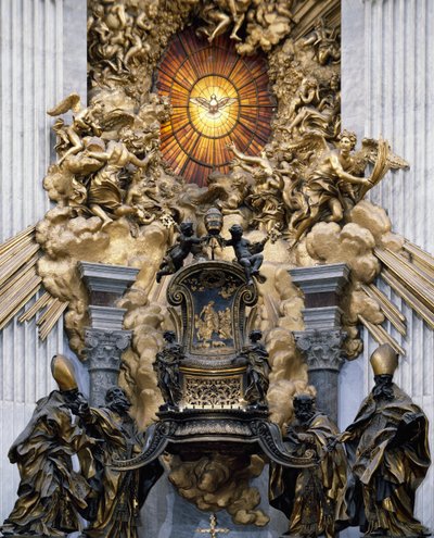 Cattedra di San Pietro da Gian Lorenzo Bernini