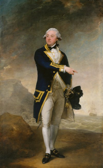 Capitano John Gell, 1785 da Gilbert Stuart