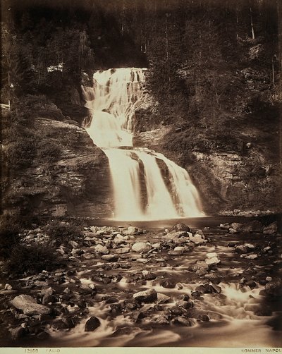 Le cascate di Faido, in Svizzera da Giorgio Sommer