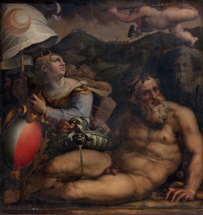 Allegoria di Fiesole da Giorgio Vasari