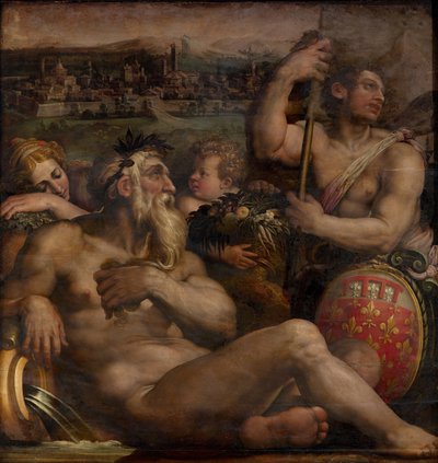 Allegoria di Prato, 1563-1565 da Giorgio Vasari