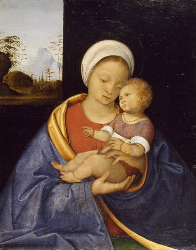 Madonna col Bambino, 1510-15 da Giovanni Agostino da Lodi