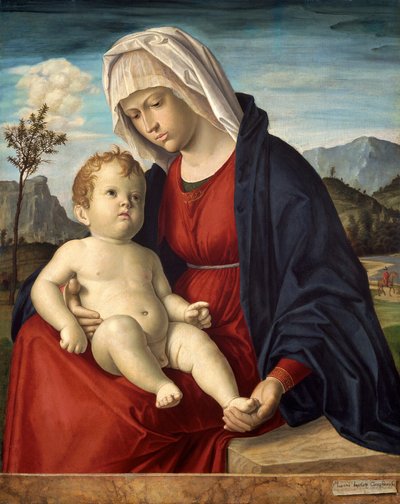 Vergine e Bambino, c1500 da Giovanni Battista Cima da Conegliano