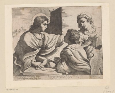 Giovanni Battista, Cristo e Maria da Giovanni Battista Pasqualini