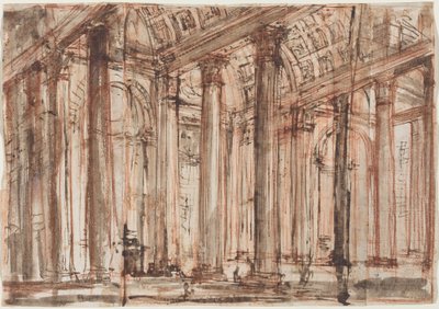 Il portico del Pantheon da Giovanni Battista Piranesi