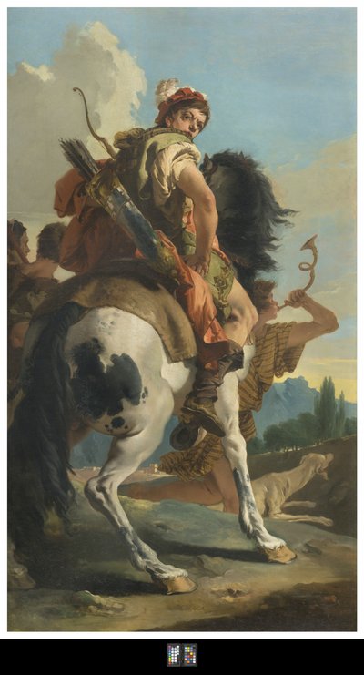 Cacciatore a cavallo da Giovanni Battista Tiepolo