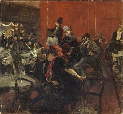 Scena di festa, c. 1889 da Giovanni Boldini