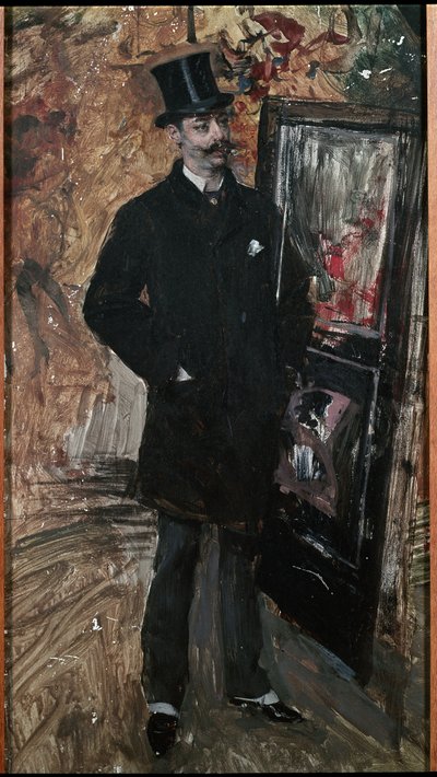 Ritratto del poeta Hanvin da Giovanni Boldini