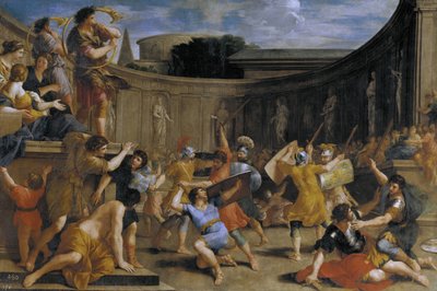 Gladiatori romani da Giovanni Francesco Romanelli