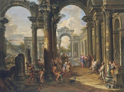 La piscina di Bethesda da Giovanni Paolo Pannini