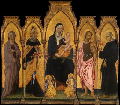 Madonna col Bambino e Santi da Giovanni di Paolo