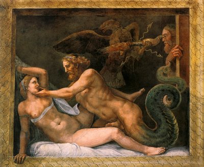 Giove e Olimpia da Giulio Romano