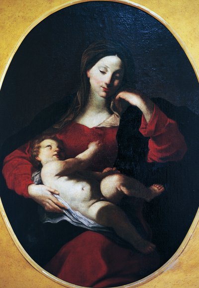 Madonna con bambino da Giuseppe Bazzani