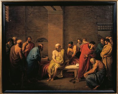La morte di Socrate da Giuseppe Diotti