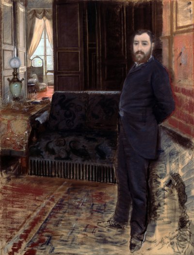 Autoritratto da Giuseppe de Nittis