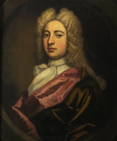 Ritratto di un gentiluomo da Godfrey follower of Kneller