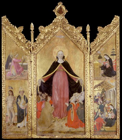 Trittico della Madonna della Misericordia da Gottardo Scotti