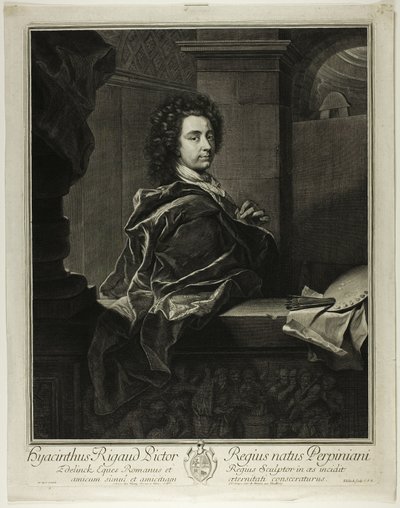 Hyacinthe Rigaud da Gérard Edelinck