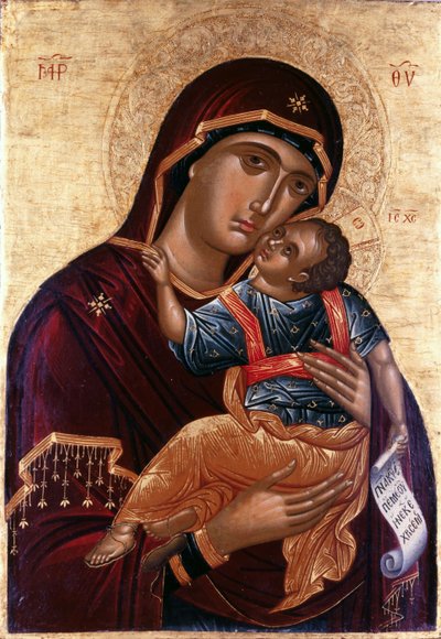 Nostra Signora della Tenerezza La Vergine Eleusa da Greek icon