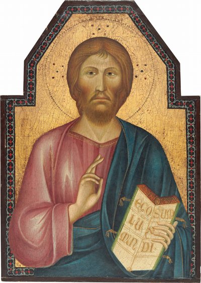 Cristo benedicente, c. 1310 da Grifo di Tancredi