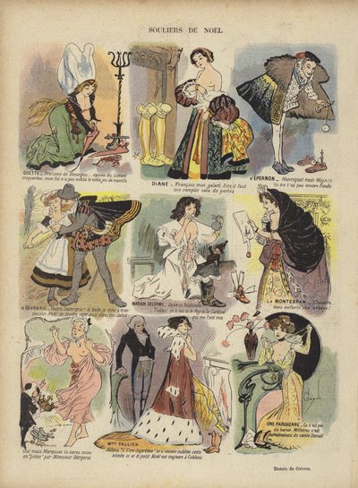 Illustrazione per Le Rire da Guillaume Le Barrois dOrgeval