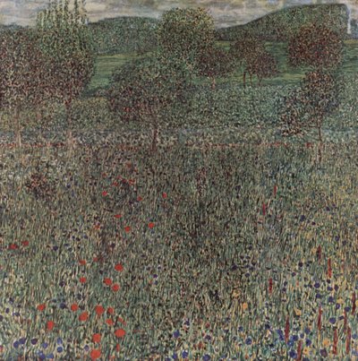 Campo in fiore da Gustav Klimt