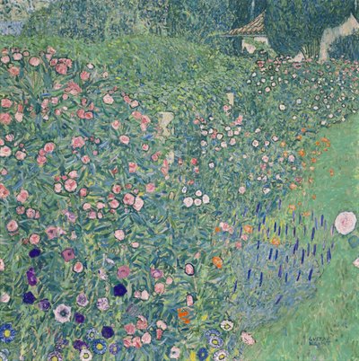 Paesaggio orticolo italiano da Gustav Klimt