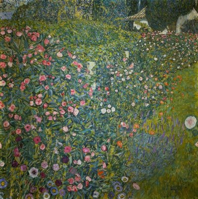 Paesaggio di giardino italiano da Gustav Klimt