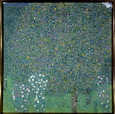 Roseti sotto gli alberi da Gustav Klimt