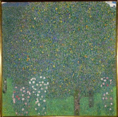 Rose sotto gli alberi da Gustav Klimt