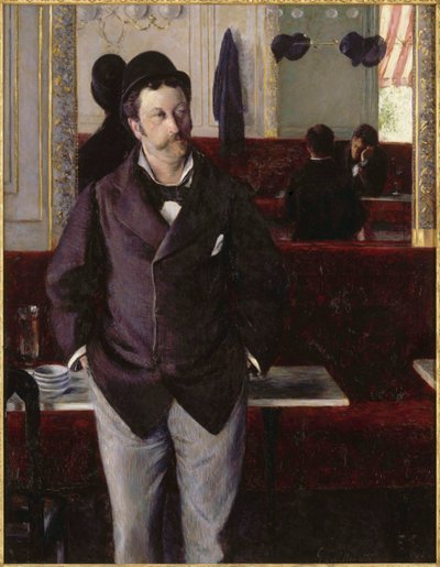 In un caffè, 1880 da Gustave Caillebotte