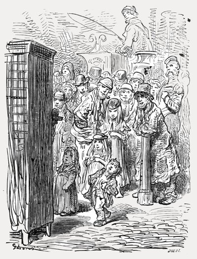 Punch e Judy da Gustave Dore