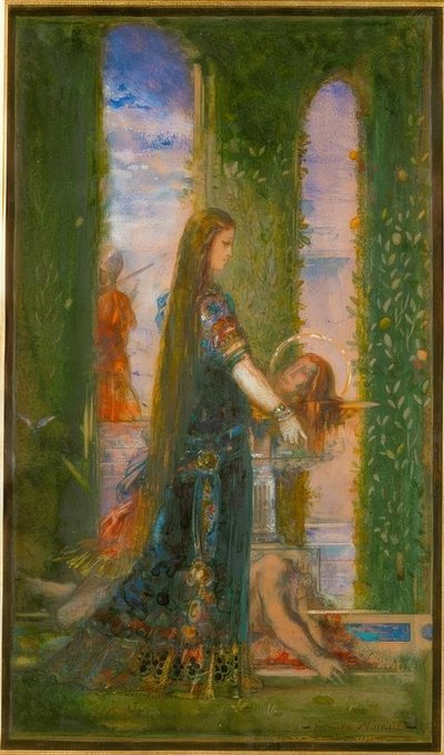 Salomè nel giardino da Gustave Moreau