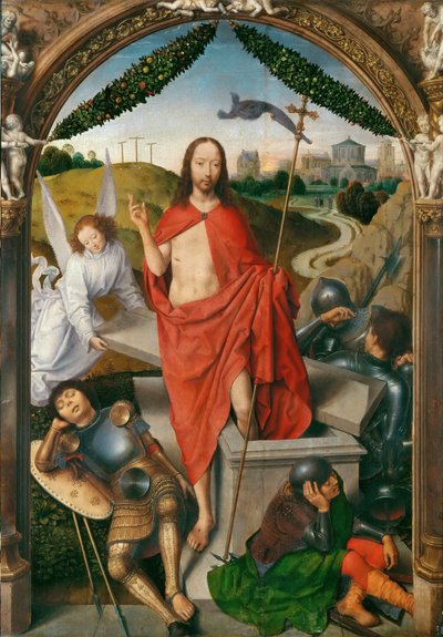 Trittico della Resurrezione (pannello centrale) da Hans Memling