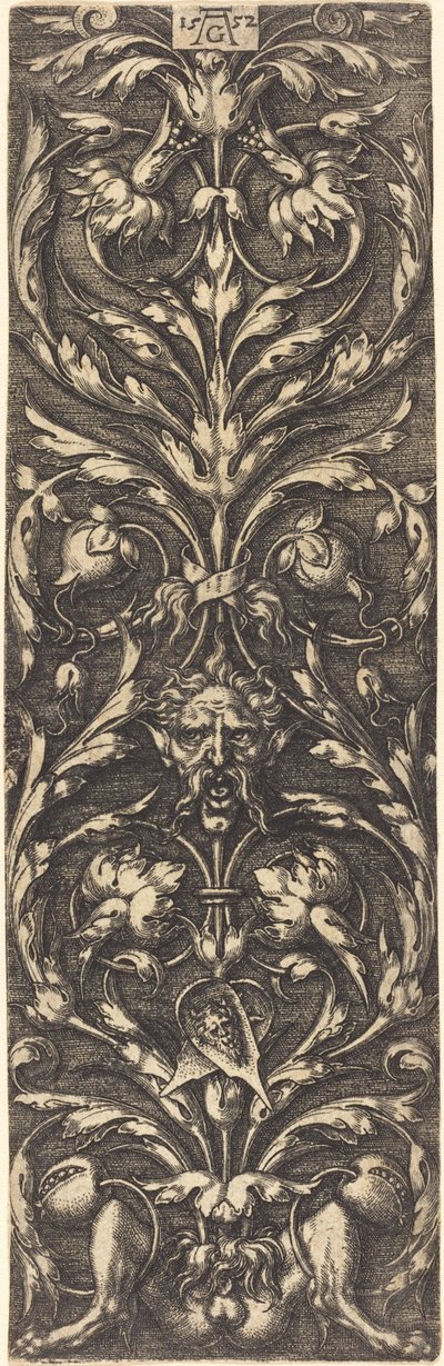 Ornamento, 1552 da Heinrich Aldegrever