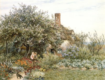 Vicino a Hambledon da Helen Allingham