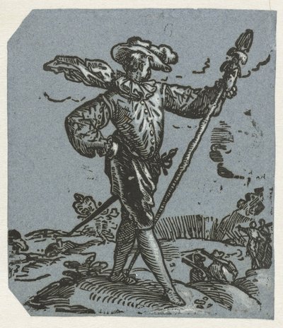 Capitano di fanteria da Hendrick Goltzius (circle of)