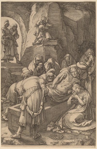 Sepoltura di Cristo da Hendrik Goltzius