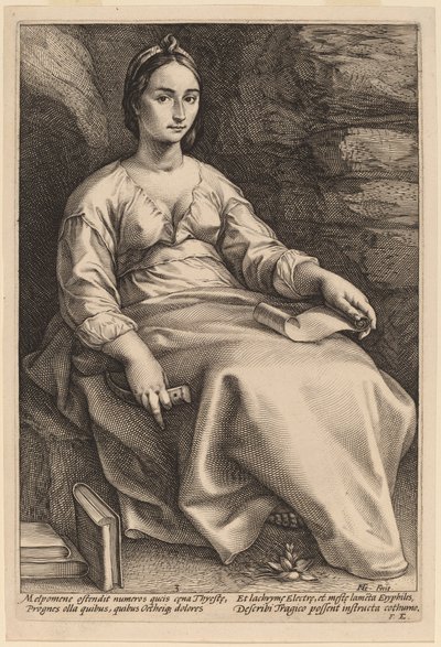 Melpomene da Hendrik Goltzius