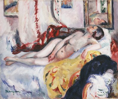 Nudo dormiente da Henri Charles Manguin