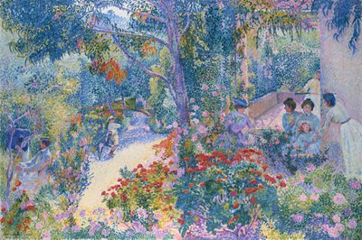 Pomeriggio in giardino da Henri Edmond Cross